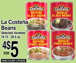 Superior Grocers La Costeña Beans offer