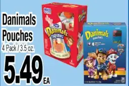 Superior Grocers Danimals Pouches offer