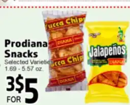 Superior Grocers Prodiana Snacks offer