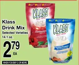 Superior Grocers Klass Drink Mix offer