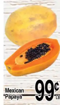 Superior Grocers Mexican Papaya offer