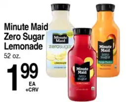 Superior Grocers Minute Maid Zero Sugar Lemonade offer