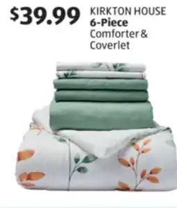 Aldi KIRKTON HOUSE 6-Piece Comforter & Coverlet offer