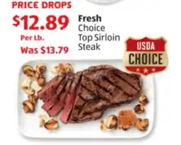 Aldi Fresh Choice Top Sirloin Steak offer