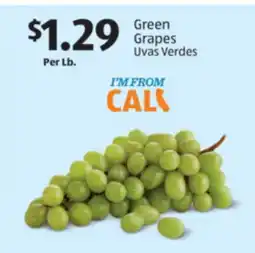 Aldi Green Grapes offer