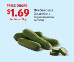 Aldi Mini Seedless Cucumbers offer
