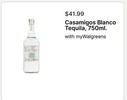 Walgreens Casamigos Blanco Tequila offer