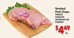 Vallarta Supermarkets Smoked Pork Chops / FRESCA CHULETA AHUMADA DE PUERCO offer