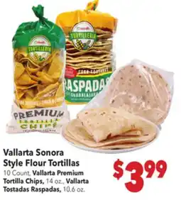 Vallarta Supermarkets Vallarta Sonora Style Flour Tortillas offer