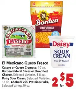 Vallarta Supermarkets El Mexicano Queso Fresco offer