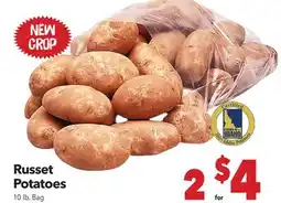 Vallarta Supermarkets Russet Potatoes offer