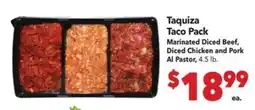 Vallarta Supermarkets Taquiza Taco Pack offer