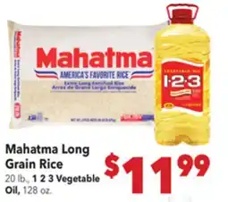 Vallarta Supermarkets Mahatma Long Grain Rice offer