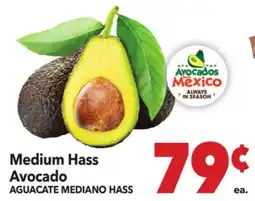 Vallarta Supermarkets Medium Hass Avocado / AGUACATE MEDIANO HASS offer