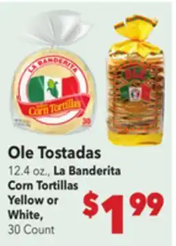Vallarta Supermarkets Ole Tostadas offer