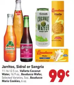 Vallarta Supermarkets Jarritos, Sidral or Sangri offer