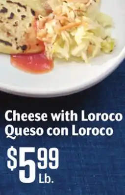 Vallarta Supermarkets Cheese with Loroco / Queso con Loroco offer
