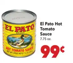 Vallarta Supermarkets El Pato Hot Tomato Sauce offer