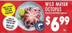 Vallarta Supermarkets WILD MAYAN OCTOPUS/ PULPO ENTERO MAYA offer