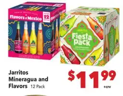 Vallarta Supermarkets Jarritos Mineragua and Flavors offer