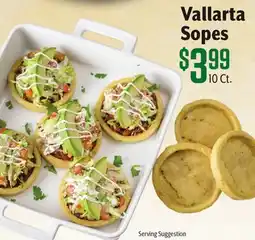 Vallarta Supermarkets Vallarta Sopes offer