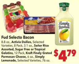 Vallarta Supermarkets Fud Selecto Bacon offer