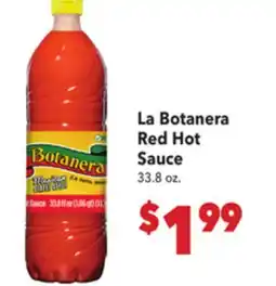Vallarta Supermarkets La Botanera Red Hot Sauce offer
