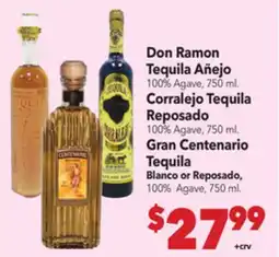 Vallarta Supermarkets Don Ramon Tequila Añejo offer