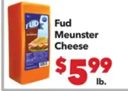 Vallarta Supermarkets Fud Meunster Cheese offer
