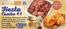 Vallarta Supermarkets Fiesta Combo #1 offer