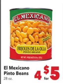 Vallarta Supermarkets El Mexicano Pinto Beans offer