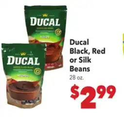 Vallarta Supermarkets Ducal Black, Red or Silk Beans offer