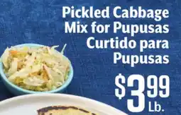Vallarta Supermarkets Pickled Cabbage Mix for Pupusas / Curtido para Pupusas offer