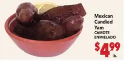 Vallarta Supermarkets Mexican Candied Yam / CAMOTE ENMIELADO offer