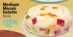 Vallarta Supermarkets Medium Mosaic Gelatin offer