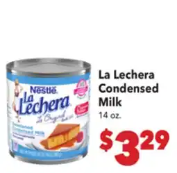 Vallarta Supermarkets La Lechera Condensed Milk offer