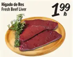 El Super Hígado de Res / Fresh Beef Liver offer