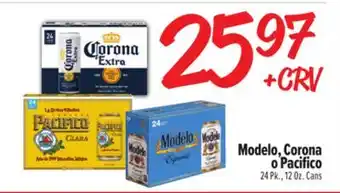 El Super Modelo, Corona o Pacifico offer