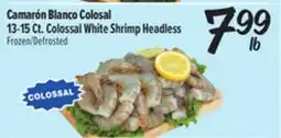 El Super 13-15 Cl. Colossal White Shrimp Headless offer