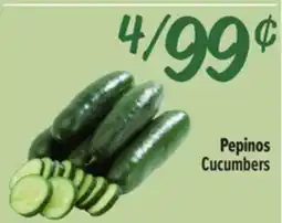 El Super Pepinos/ Cucumbers offer
