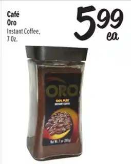 El Super Café Oro offer