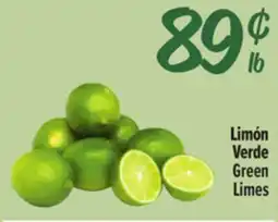 El Super Limón Verde / Green Limes offer
