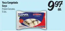El Super Yuca Congelada Goya offer