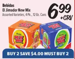 El Super Bebidas El Jimador New Mix offer