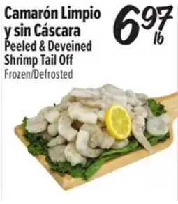 El Super Camaron Limpio y sin Cascara / Peeled & Deveined Shrimp Tail Off offer