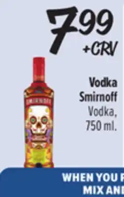 El Super Vodka Smirnoff offer