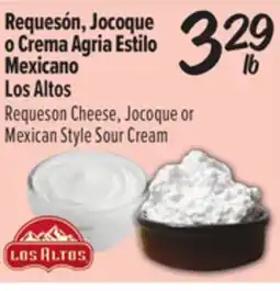 El Super Requesón, Jocoque o Crema Agria Estilo Mexicano Los Altos offer