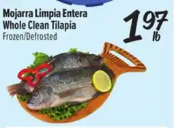 El Super Mojarra Limpia Entera / Whole Clean Tilapia offer