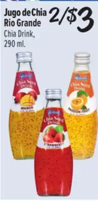 El Super Jugo de Chía Rio Grande offer