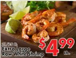 Valley Marketplace Extra Large Raw White Shrimp offer